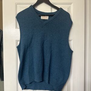 Jantzen Vintage Hand Knitted Vest Made In USA